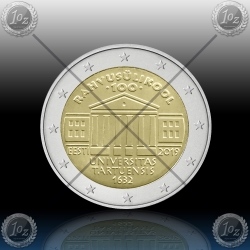 2 EVRO ESTONIJA 2019 "Univerza Tartu" UNC